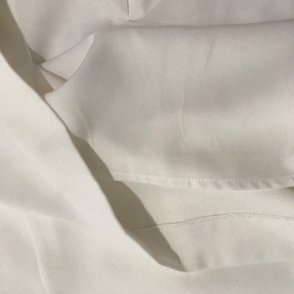 NWOT Laura White Skirt Plus Size 16/1X With Faux Silver Buttons - Picture 4 of 15